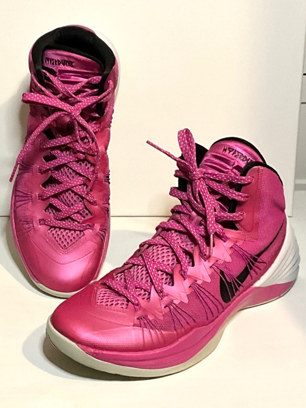 Nike Hyperdunk 2013 Think Pink Kay Yow Basketball Shoes Men's 10